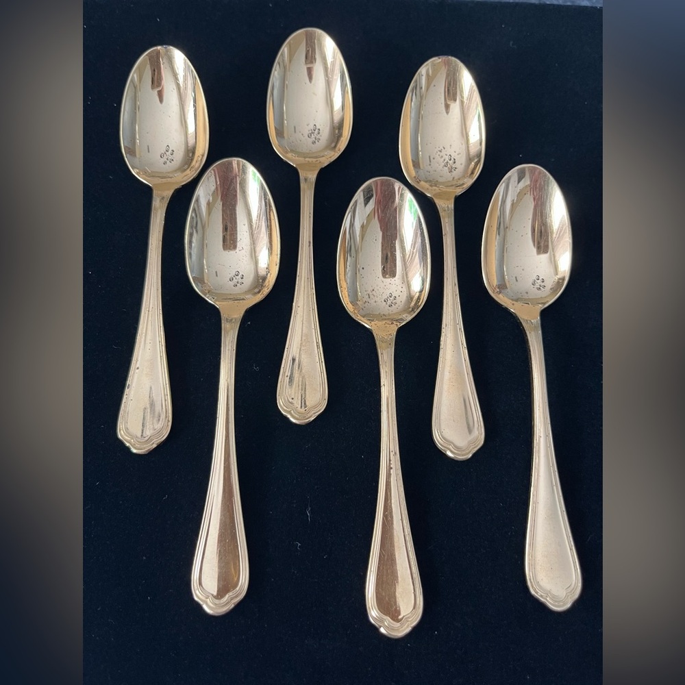 Christofle 🇫🇷☕️ Espresso Antique 🥄 Spoon Set